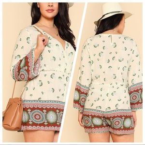 💥GORGEOUS💥🔆🆕Eliza Boho Chic Romper NWT🔆